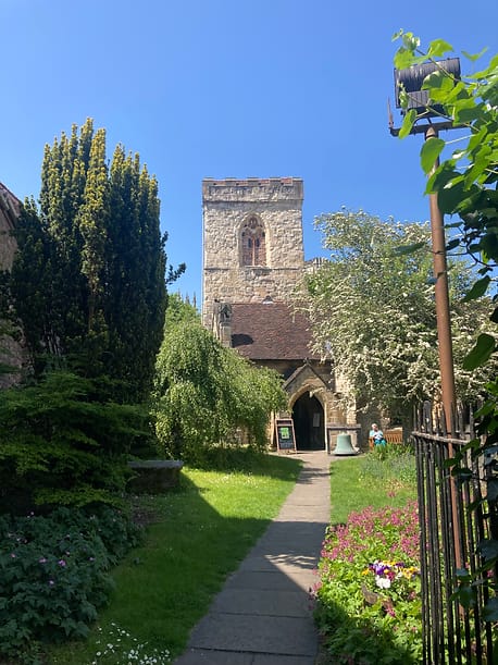 Church and churchyard