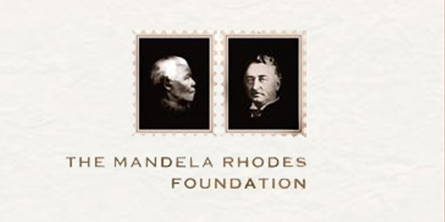 Logo of the Mandela Rhodes Foundation, featuring headshots of Cecil Rhodes and Nelson Mandela.